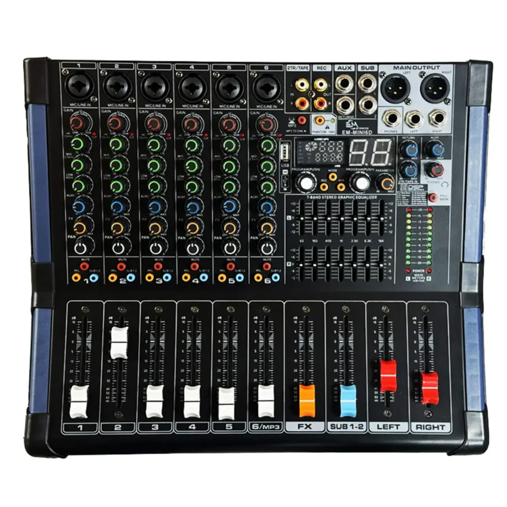 پاورمیکسر Eminence مدل 6 کانال