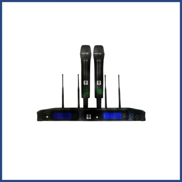 میکروفن بیسیم 2 کانال دستی زیکو مدل UH-50HH