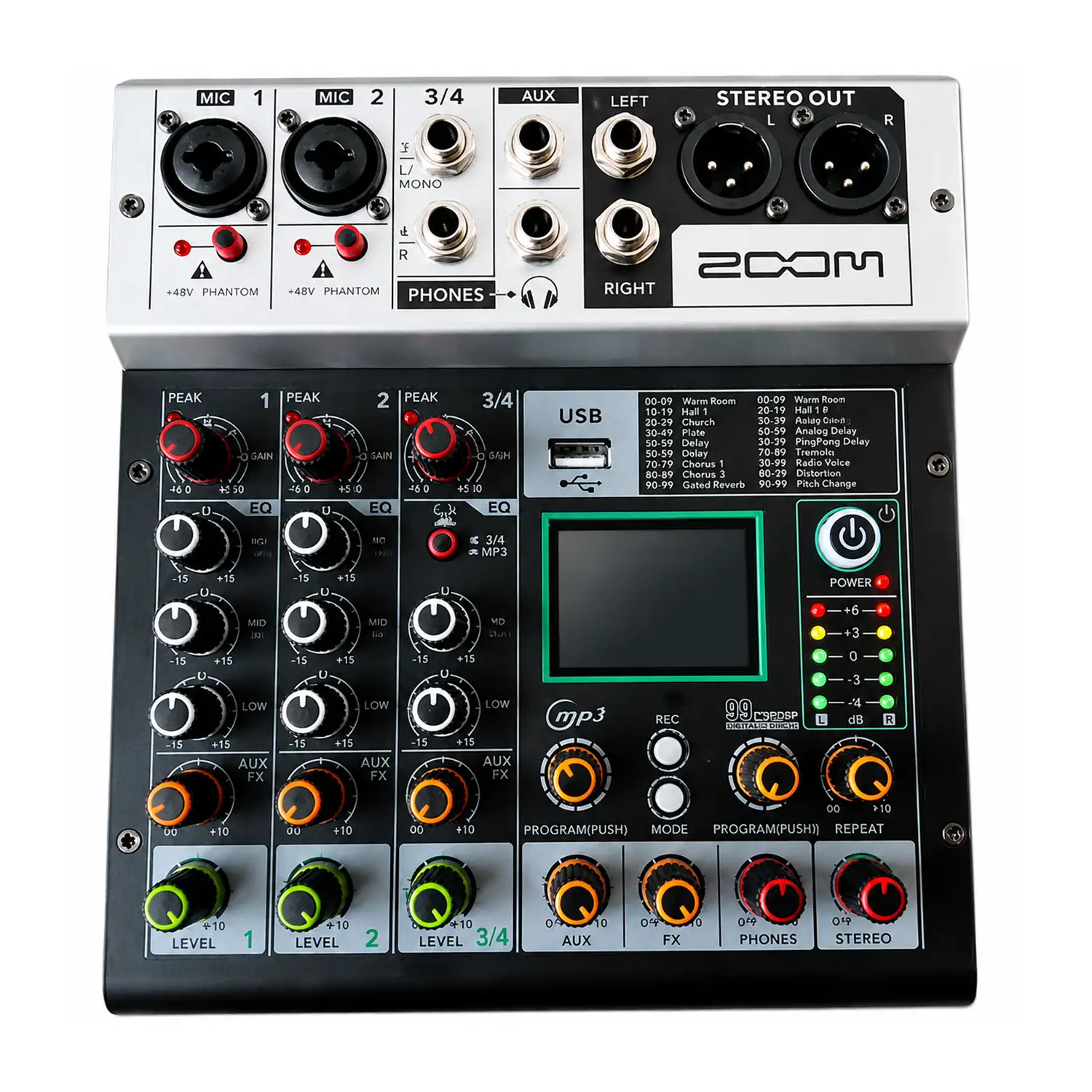 ZoomMixer میکسر 4 کانال ZOOM Q4